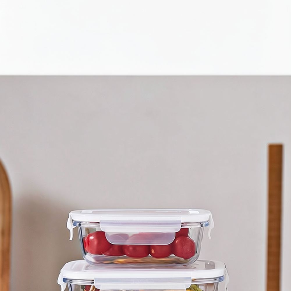 Caixa de almoço de vidro, adeq - Food Storage With Dividers avaliação e preço