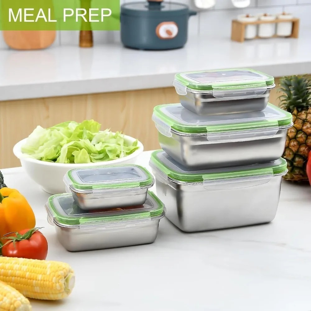 1/3 peça conjunto de recipient - Food Storage Oven Safe avaliação e preço